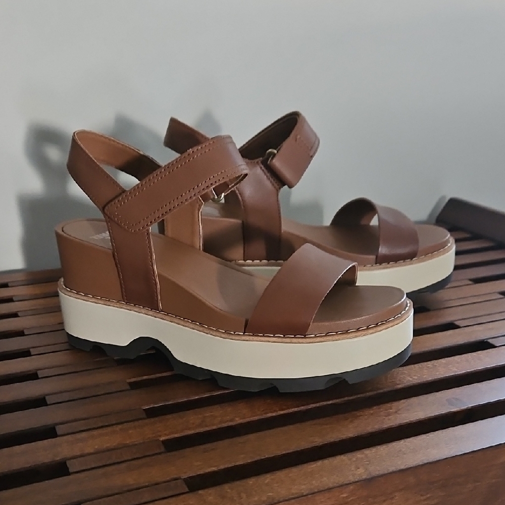 Sorel JOANIE™ IV Y Strap Wedge Women's Sandal – Size 7 NEW!